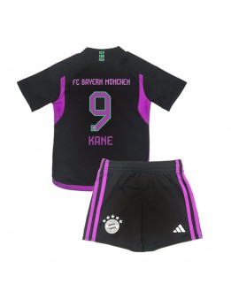 Bayern Munich Harry Kane #9 Auswärts Trikotsatz für Kinder 2023-24 Kurzarm (+ Kurze Hosen)